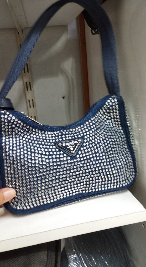 Prada Çok Renkli Payetli Kadın Çanta - Görsel 2