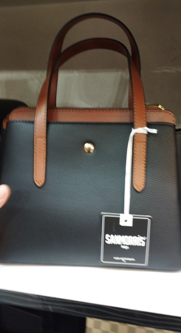 SANMORRiS Kahverengi Deri Kadın Çanta - Görsel 5