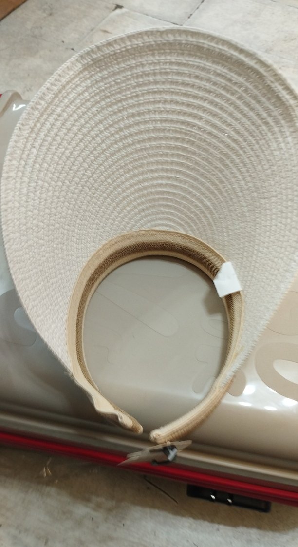 Beyaz Pileli Kadın Şapka - Görsel 4