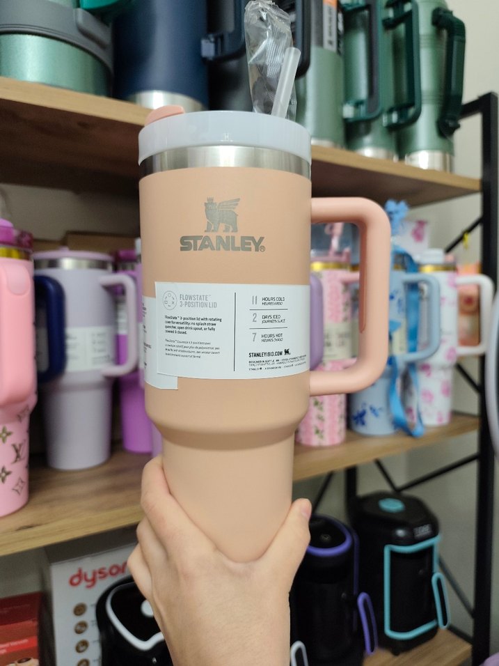 Stanley Mor Pastel Termos Bardak - Görsel 5