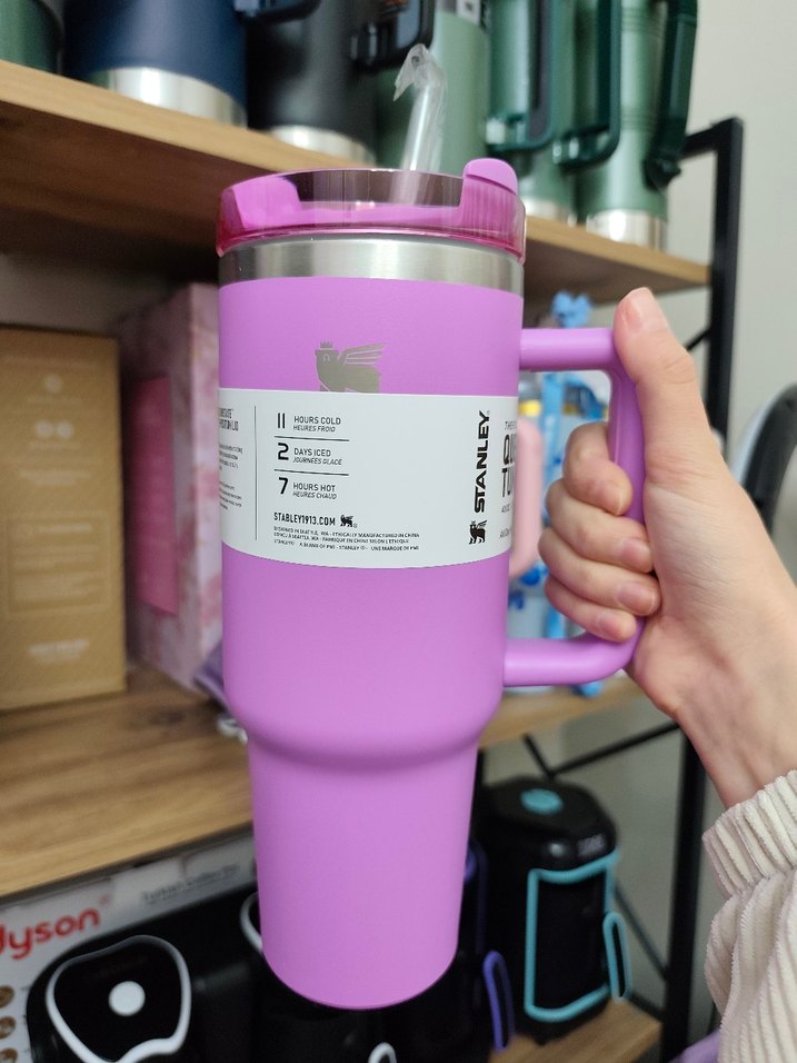 Stanley Mor Pastel Termos Bardak - Görsel 3