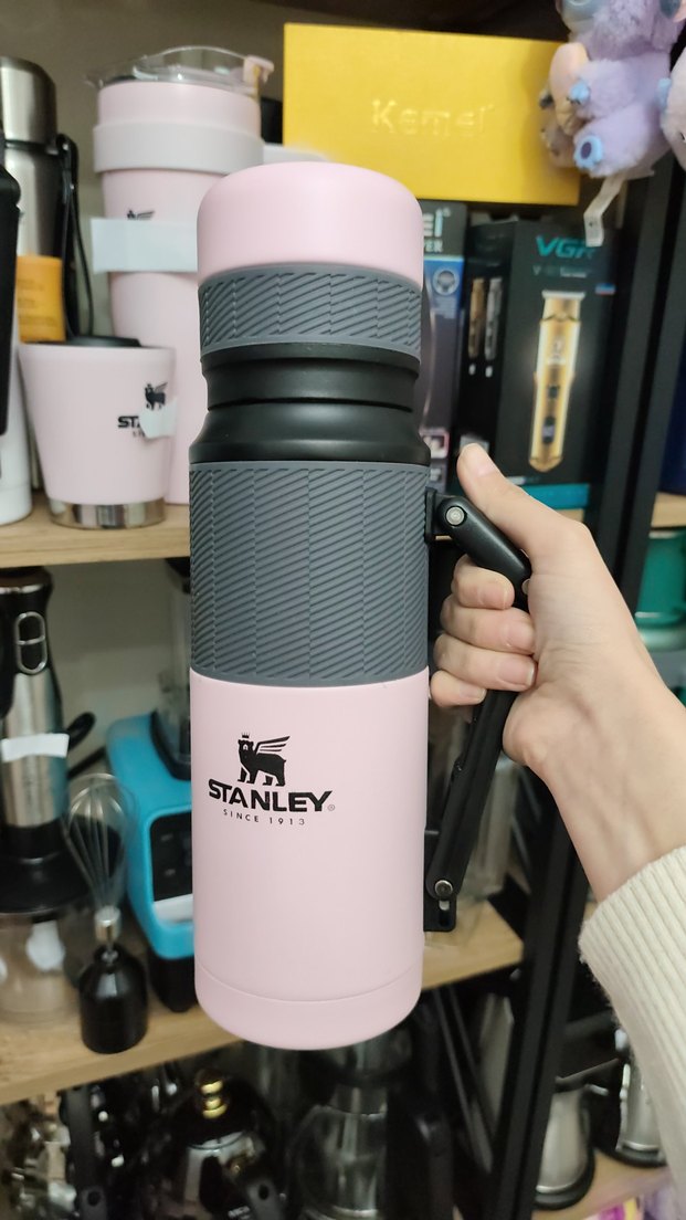 Stanley Gri Pembe Termos - Görsel 2