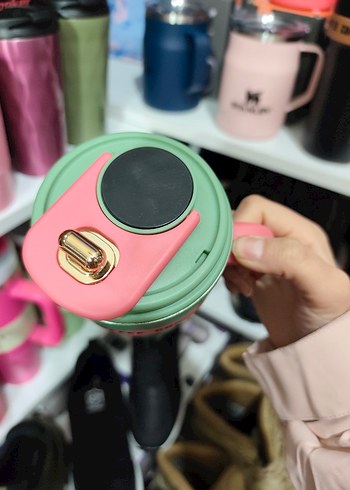 Yeşil Renkli Kahve Kupası - Görsel 2