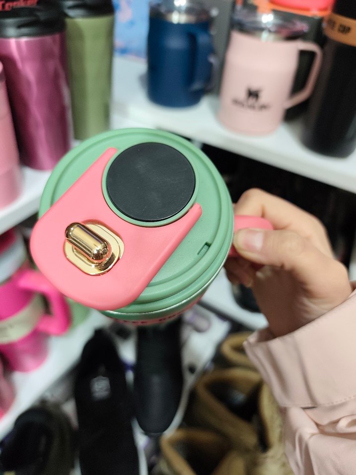 Yeşil Renkli Kahve Kupası - Görsel 2