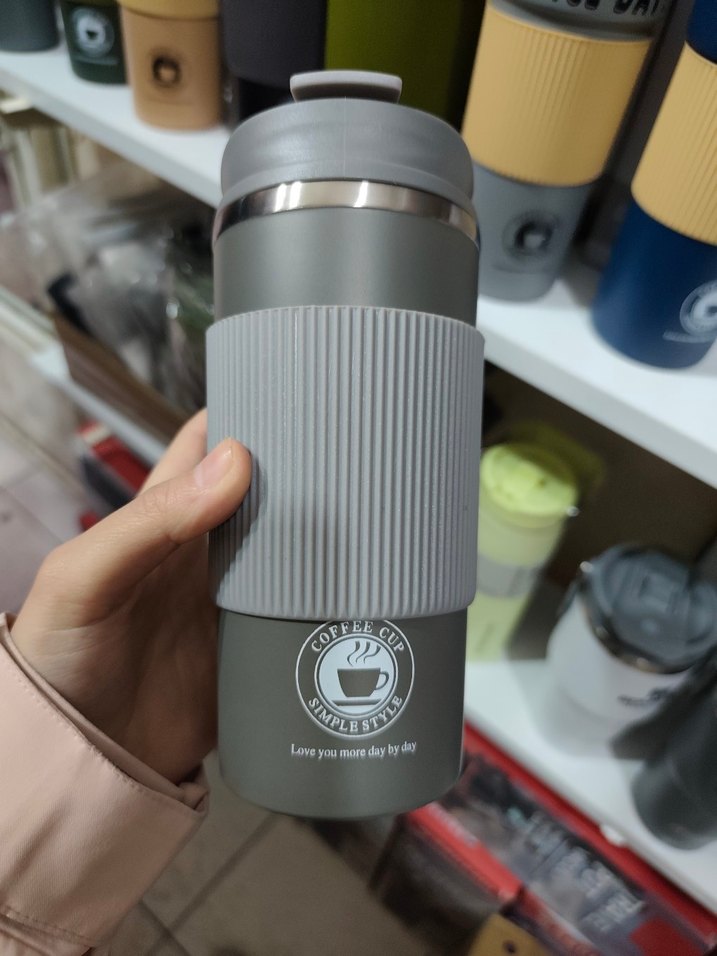 Haki Renkli Çocuk Termos Şişesi - Görsel 4