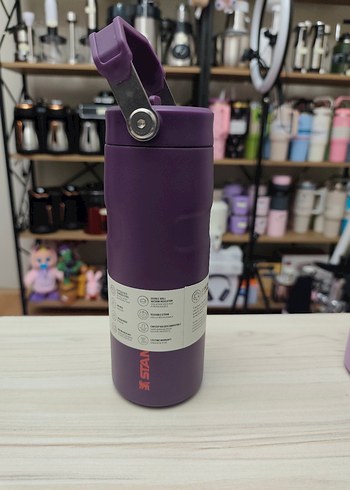 Çocuklar için renkli Stanley termos şişeleri - Görsel 6