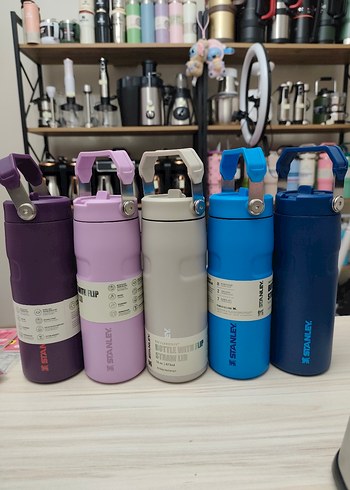 Çocuklar için Mor Termos Matara - Görsel 2