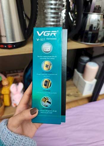 Altın Renkli VGR V-927 Saç Kesme Makinesi - Görsel 2