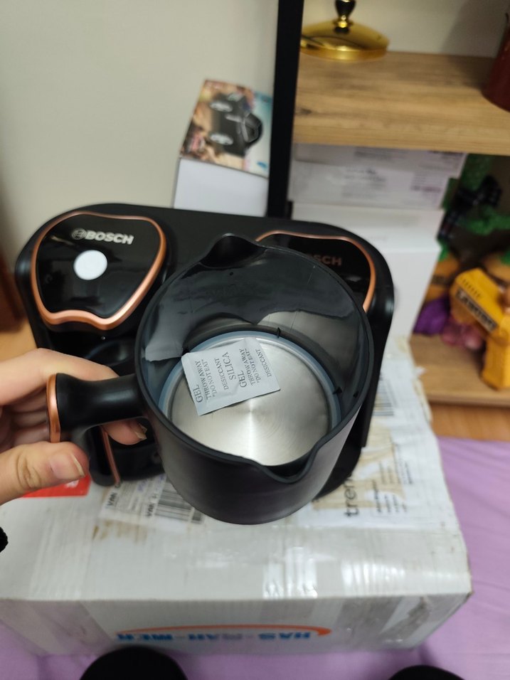 Bosch İkili Siyah Kahve Makinesi - Görsel 4