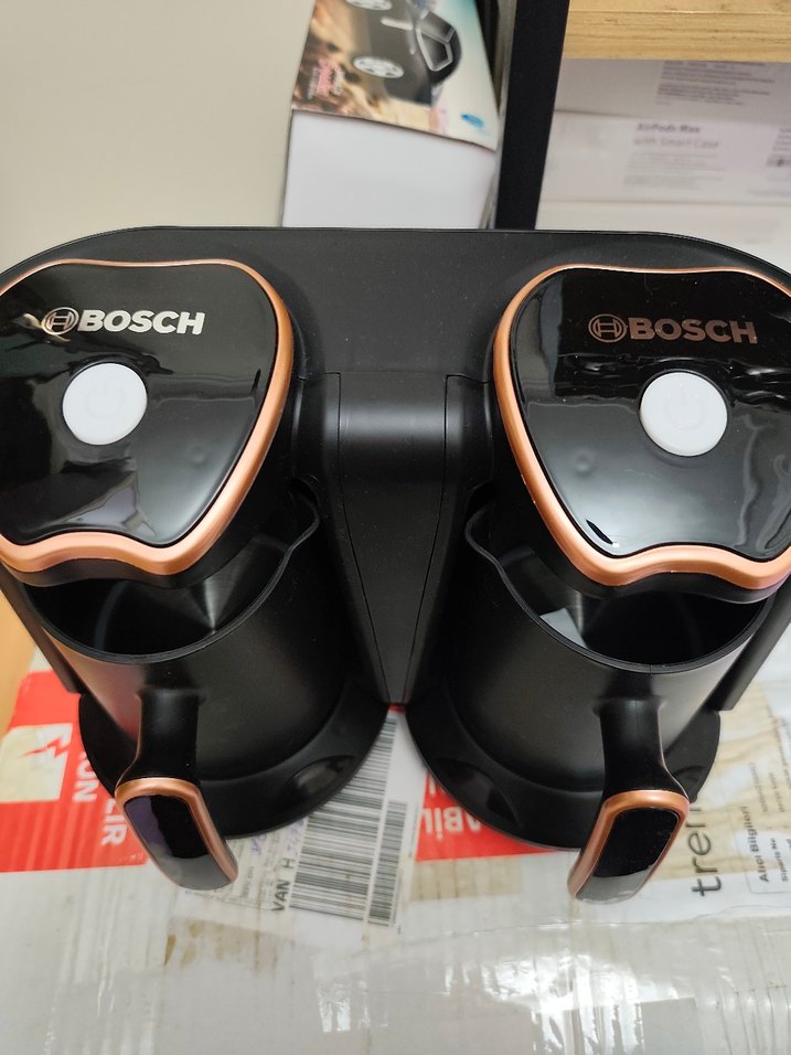 Bosch İkili Siyah Kahve Makinesi - Görsel 2