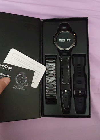 HainoTeko RW-58 Siyah Akıllı Saat - Görsel 4
