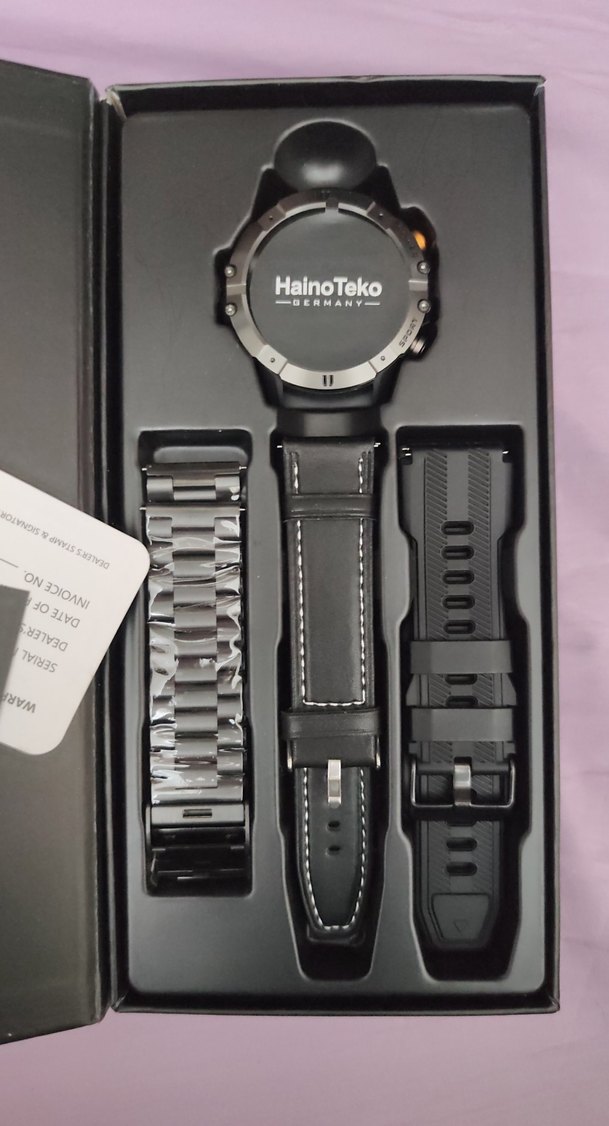 HainoTeko RW-58 Siyah Akıllı Saat - Görsel 5