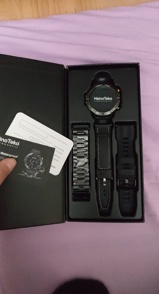 HainoTeko RW-58 Siyah Akıllı Saat - Görsel 4