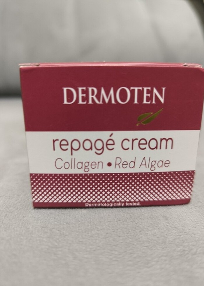Dermoten Kolajen ve Kırmızı Yosunlu Cilt Bakım Kremi - Görsel 4