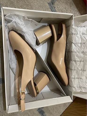 Topuklu ayakkabı rugan - Görsel 2