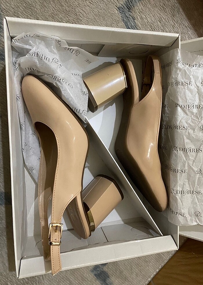 Topuklu ayakkabı rugan - Görsel 2