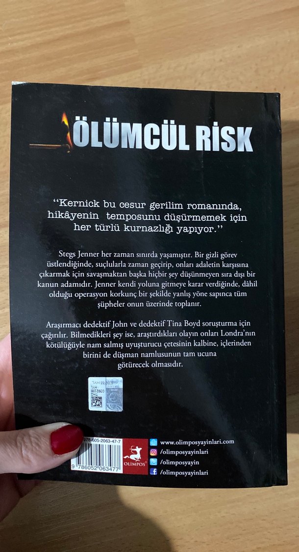 Simon Kernick - Ölümcül Risk Kitabı - Görsel 3