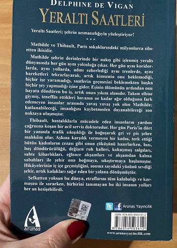 Yeraltı Saatleri - Delphine de Vigan - Görsel 3