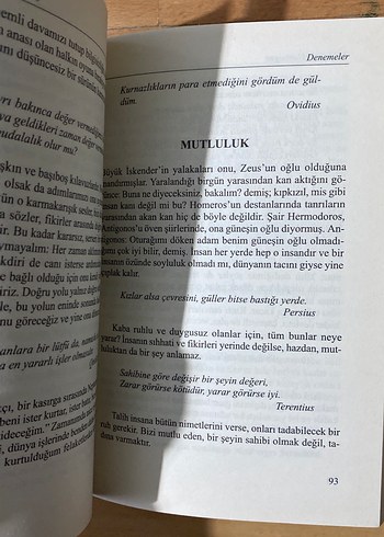 Montaigne Denemeler Klasik Kitap - Görsel 2