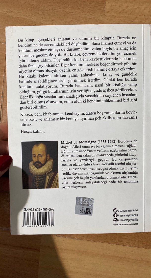 Montaigne Denemeler Klasik Kitap - Görsel 3