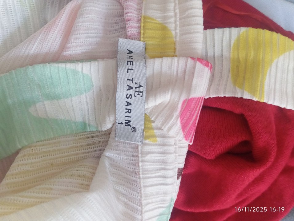 Pastel Renkli Çok Amaçlı Bebek Sling - Görsel 2