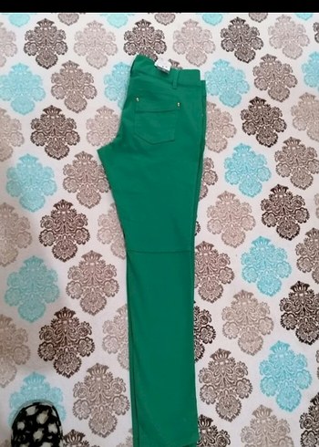 xxl Beden yeşil Renk Kadın Yeşil pantolon