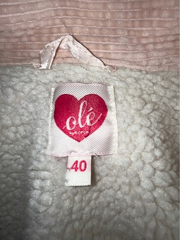 40 Beden pembe crop ceket