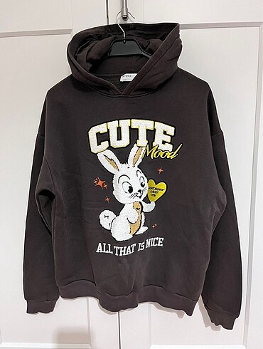 BERSHKA HOODIE SWEATSHIRT