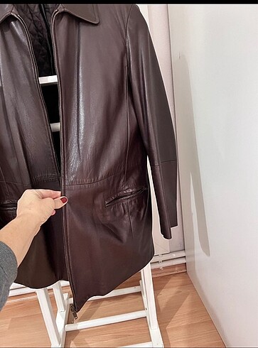 Max Mara MAX MARA WEEKEND DERİ CEKET