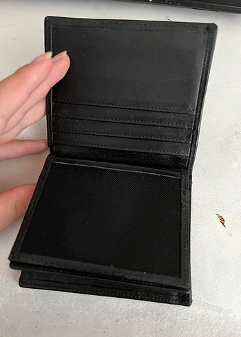 Siyah Minimalist Erkek Cüzdanı - Görsel 4