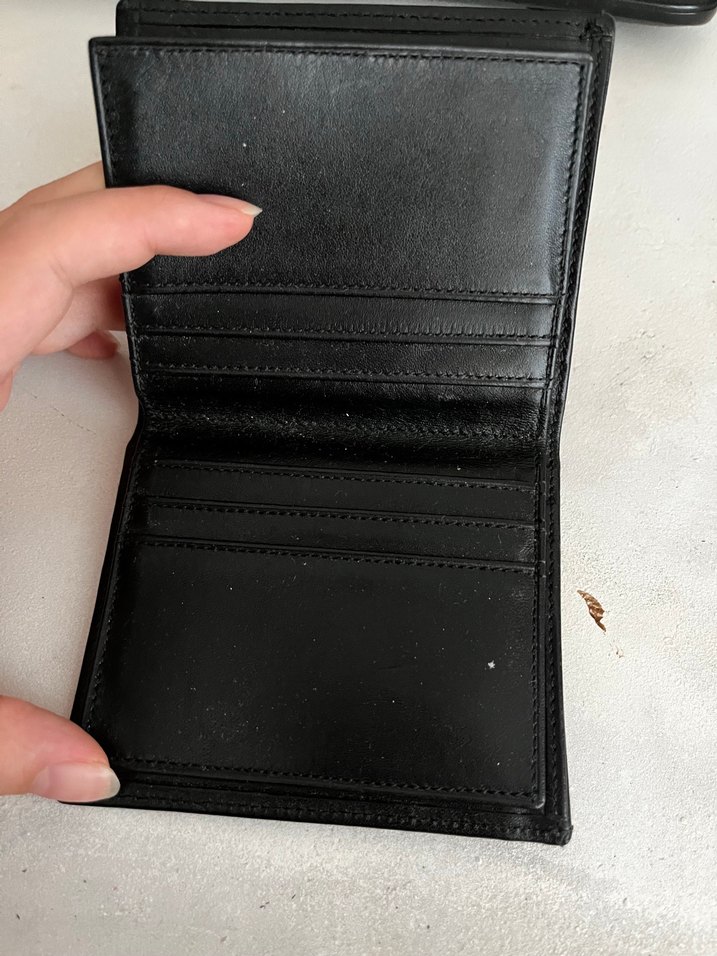 Siyah Minimalist Erkek Cüzdanı - Görsel 5