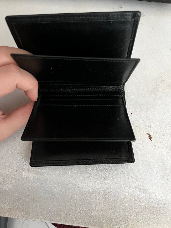 Siyah Minimalist Erkek Cüzdanı - Görsel 3