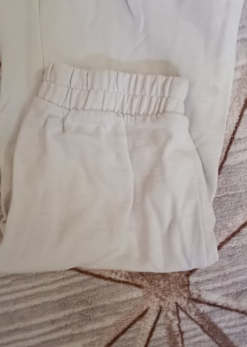 Trendyol & Milla Beyaz Midi Kadın Kumaş Pantolon