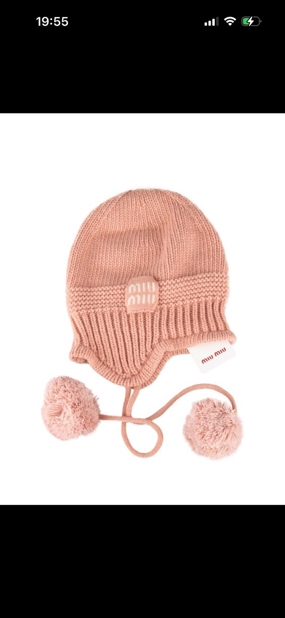 Pembe Örgü Çocuk Bere - Görsel 2