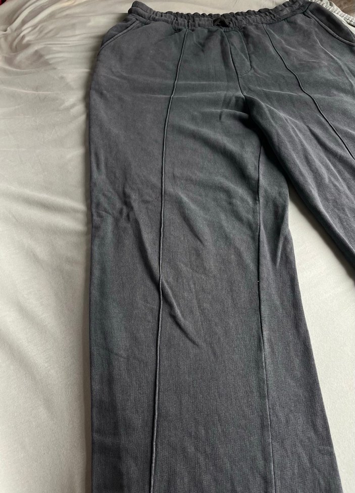 Gri Baggy Erkek Rahat Kesim Eşofman - Görsel 3