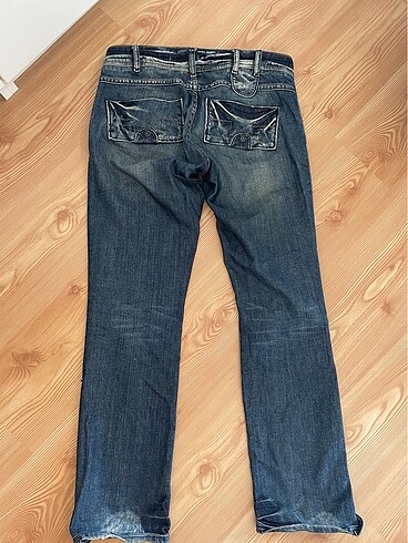 s Beden S12 cap denim kadın düşük bel kot pantolon