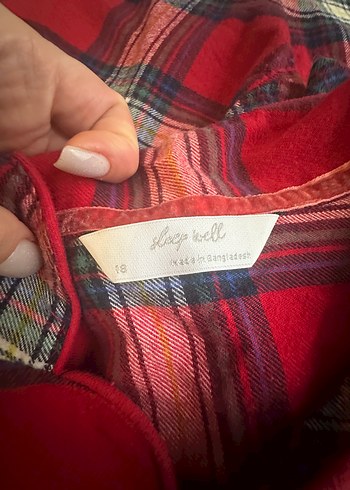 Kareli Düğmeli Erkek Pijama Takımı - Görsel 3