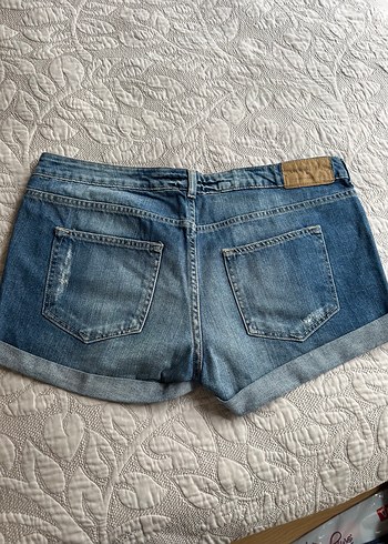 H&M Gevşek Kesim Mini Kadın Kot Şort