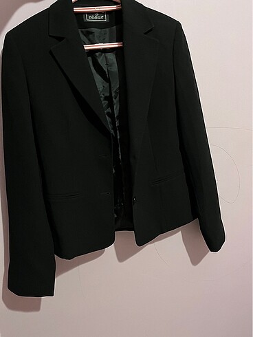 Siyah blazer ceket