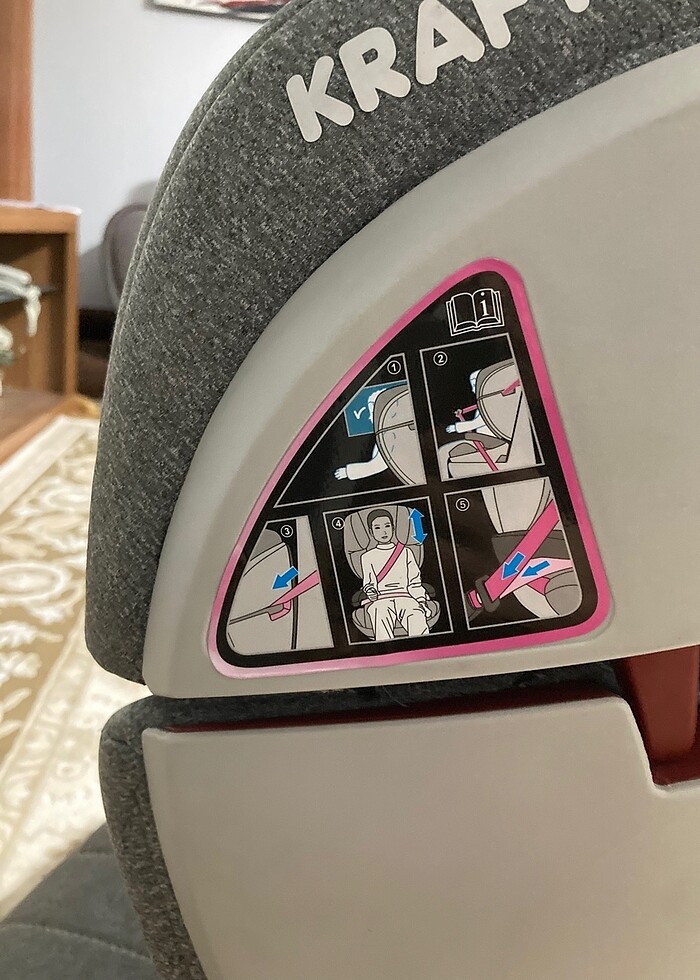 Kraft oto koltuğu - Görsel 5