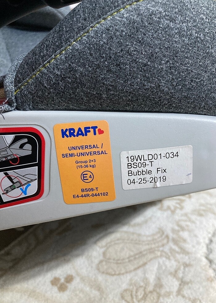 Kraft oto koltuğu - Görsel 3