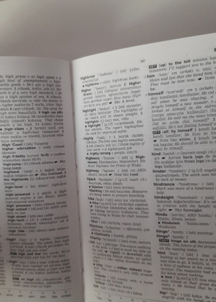 İngilzce sözlük  - Görsel 3