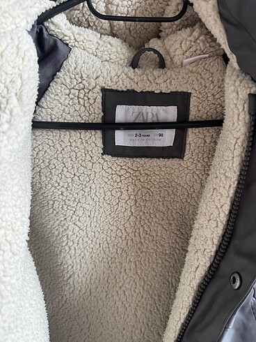 24-36 Ay Beden ZARA erkek mont