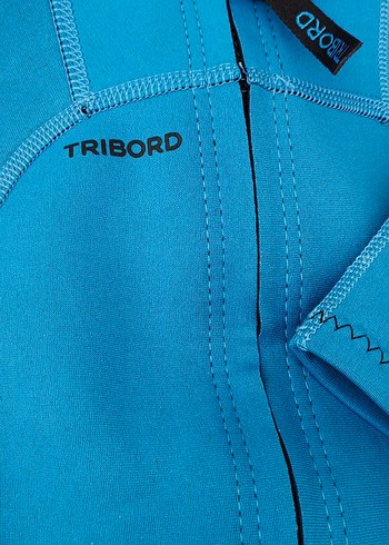 Kısa Kollu Mavi termal Mayo - Görsel 3