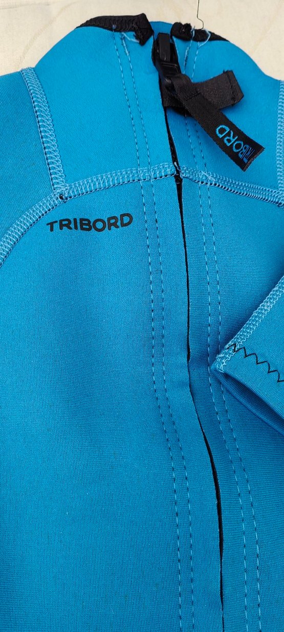 Kısa Kollu Mavi termal Mayo - Görsel 3