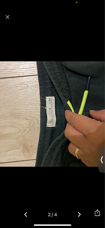 Zara zara erkek cocuk şort