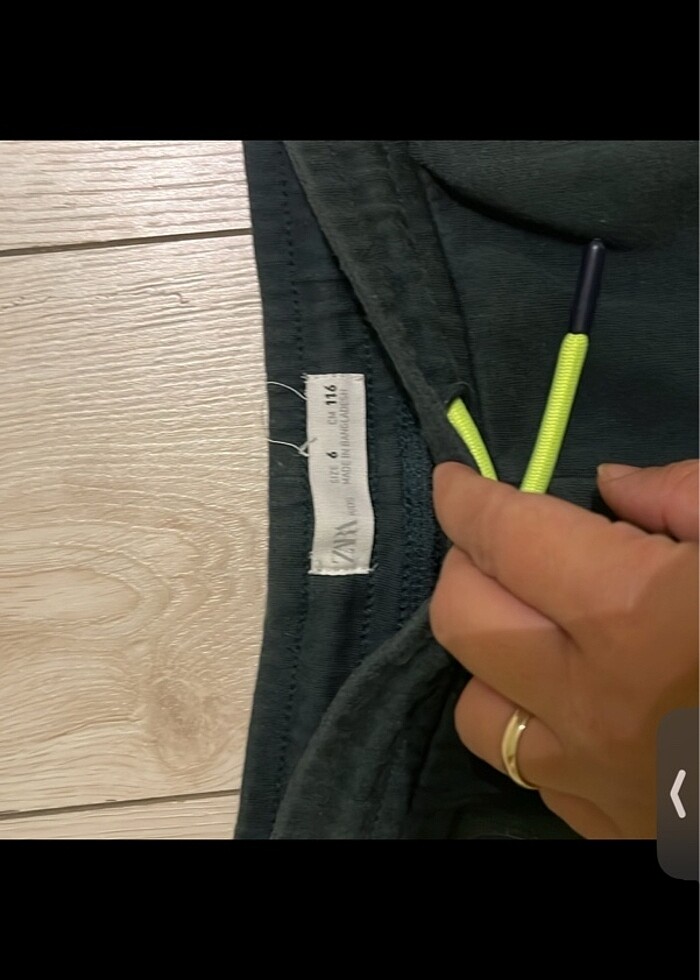 zara erkek cocuk şort - Görsel 2