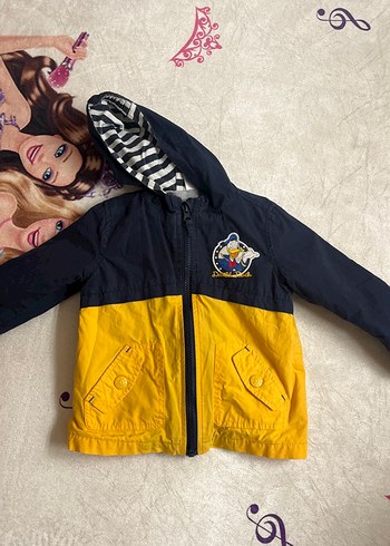 unisex cocuk c&a marka disney orjınal ceket - Görsel 2