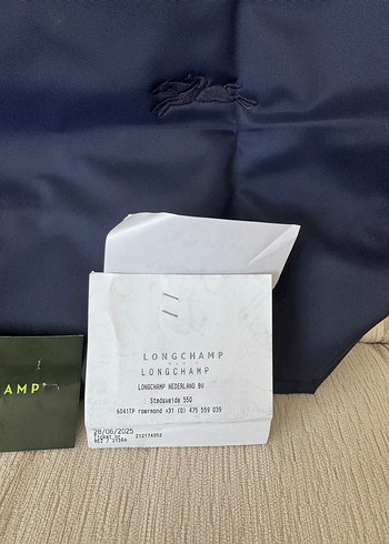 Longchamp Longchamp Lacivert Kadın Omuz Çantası