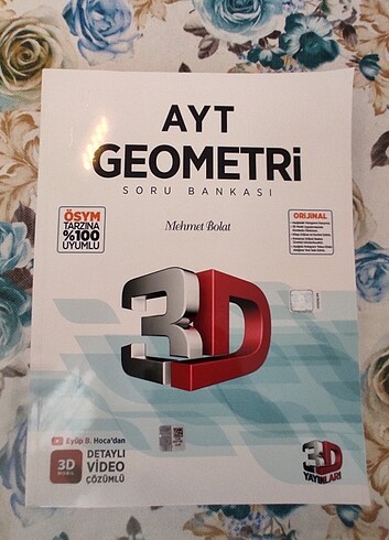 3D Yayınları AYT Geometri 2024